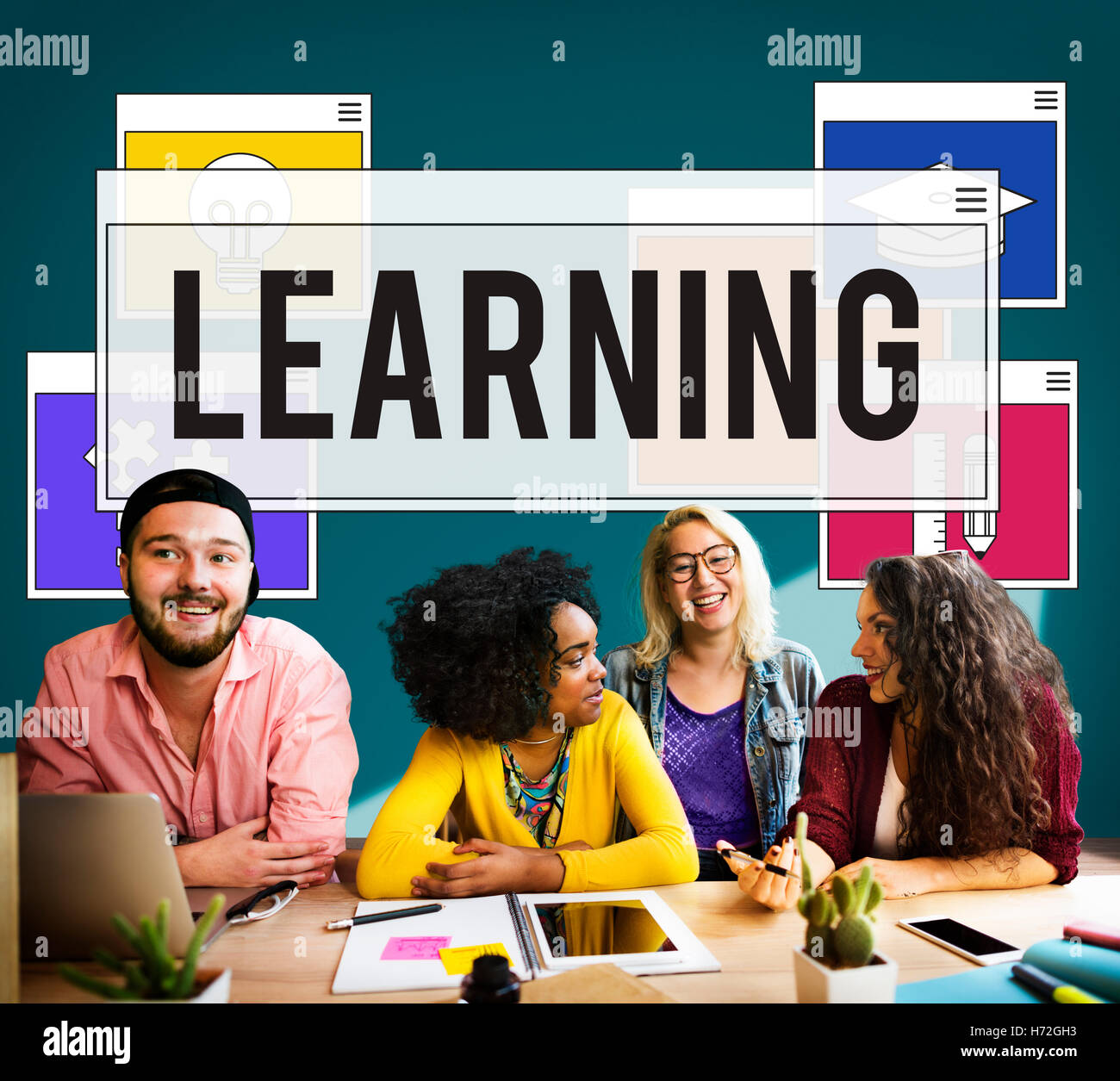 Education Skills Practice Study Learning Concept Stock Photo - Alamy