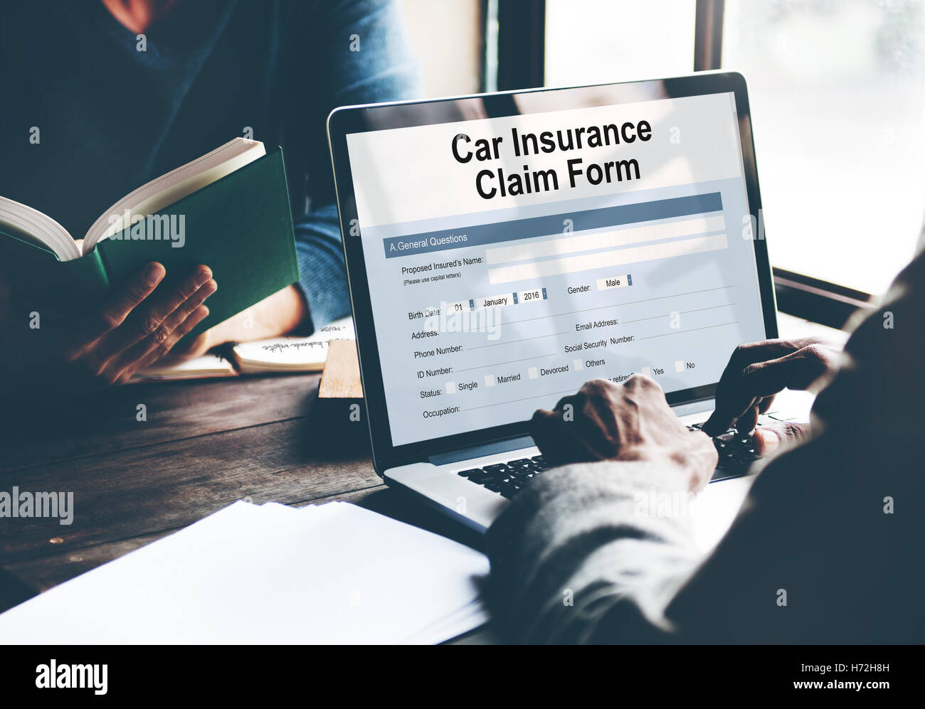 King Size Bed In A Bag - car insurance claim form concept h72h8h jpg