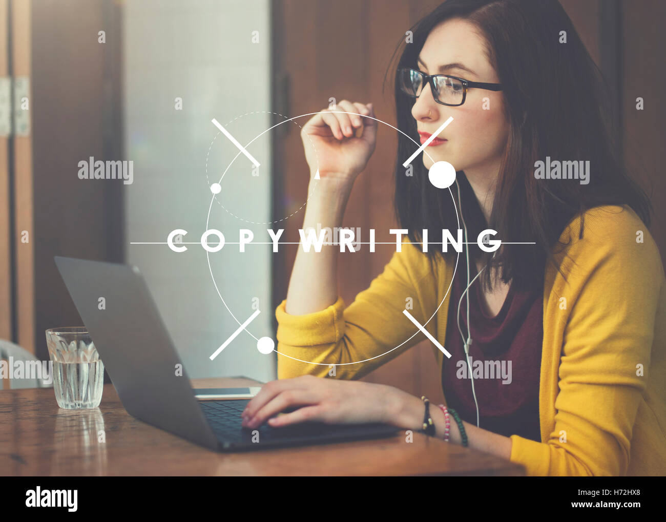 CopyWriting Advertisement Commercial Marketing Business Concept Stock