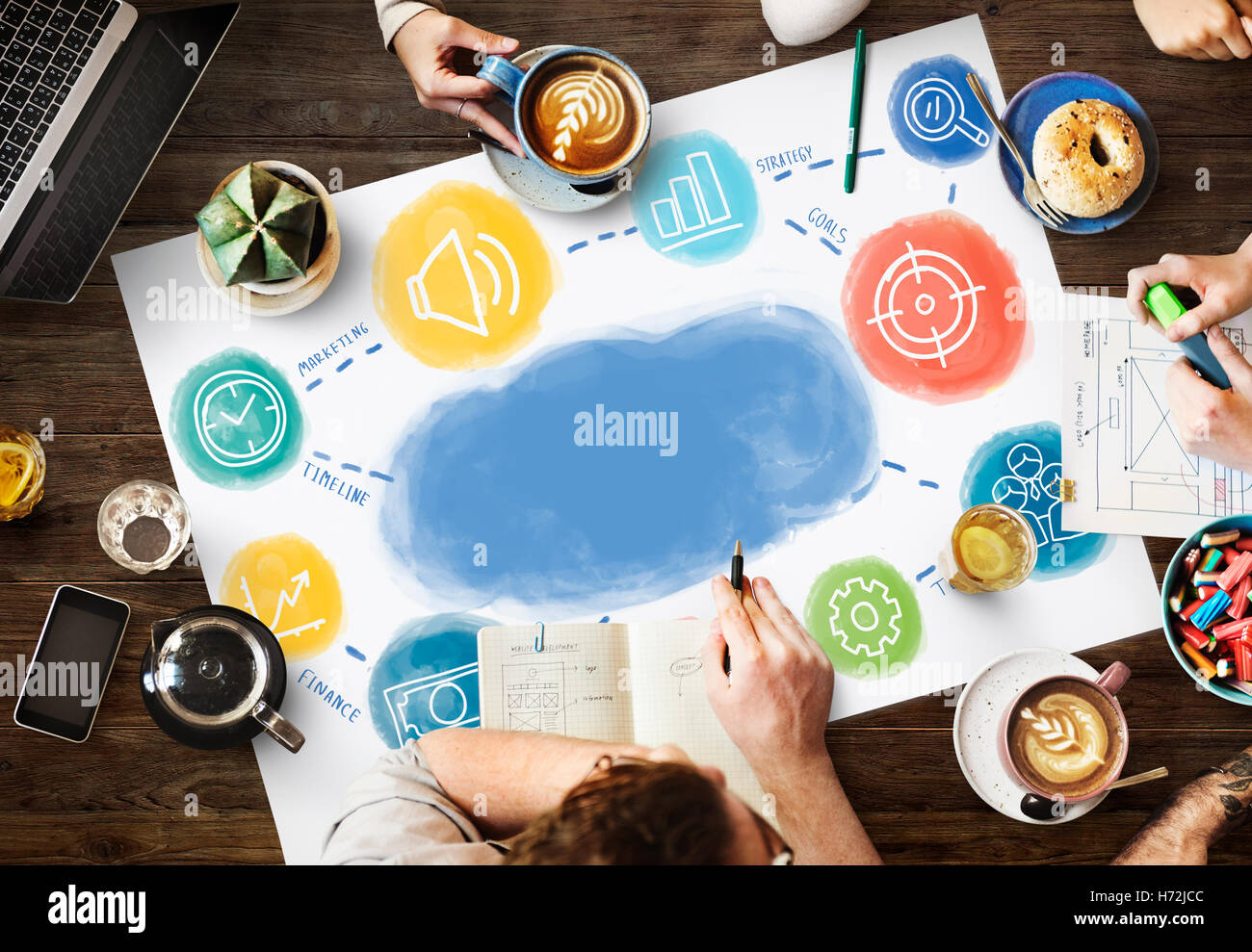 Copy Space Business Strategy Concept Stock Photo - Alamy