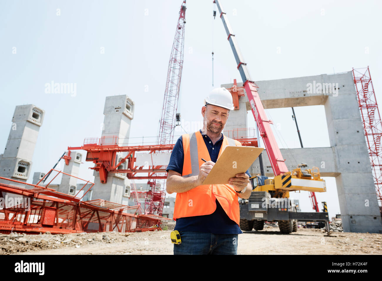Architecture Construction Safety First Career Concept Stock Photo Alamy