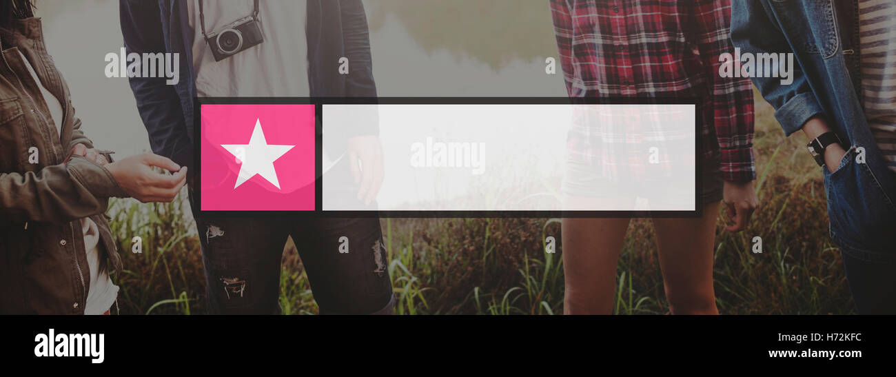 Banner Badges Button Emblem Border Insignia Graphic Concept Stock Photo