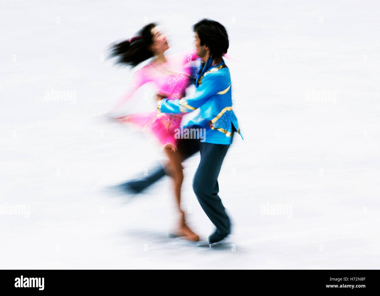 Figure skaters Stock Photo