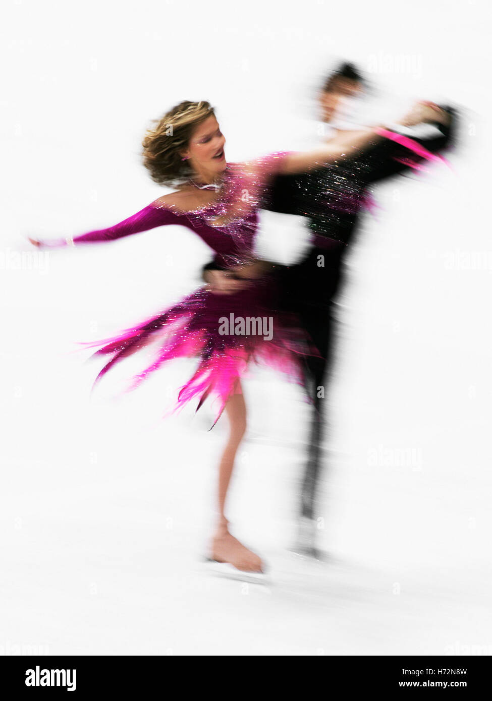 Figure skaters Stock Photo