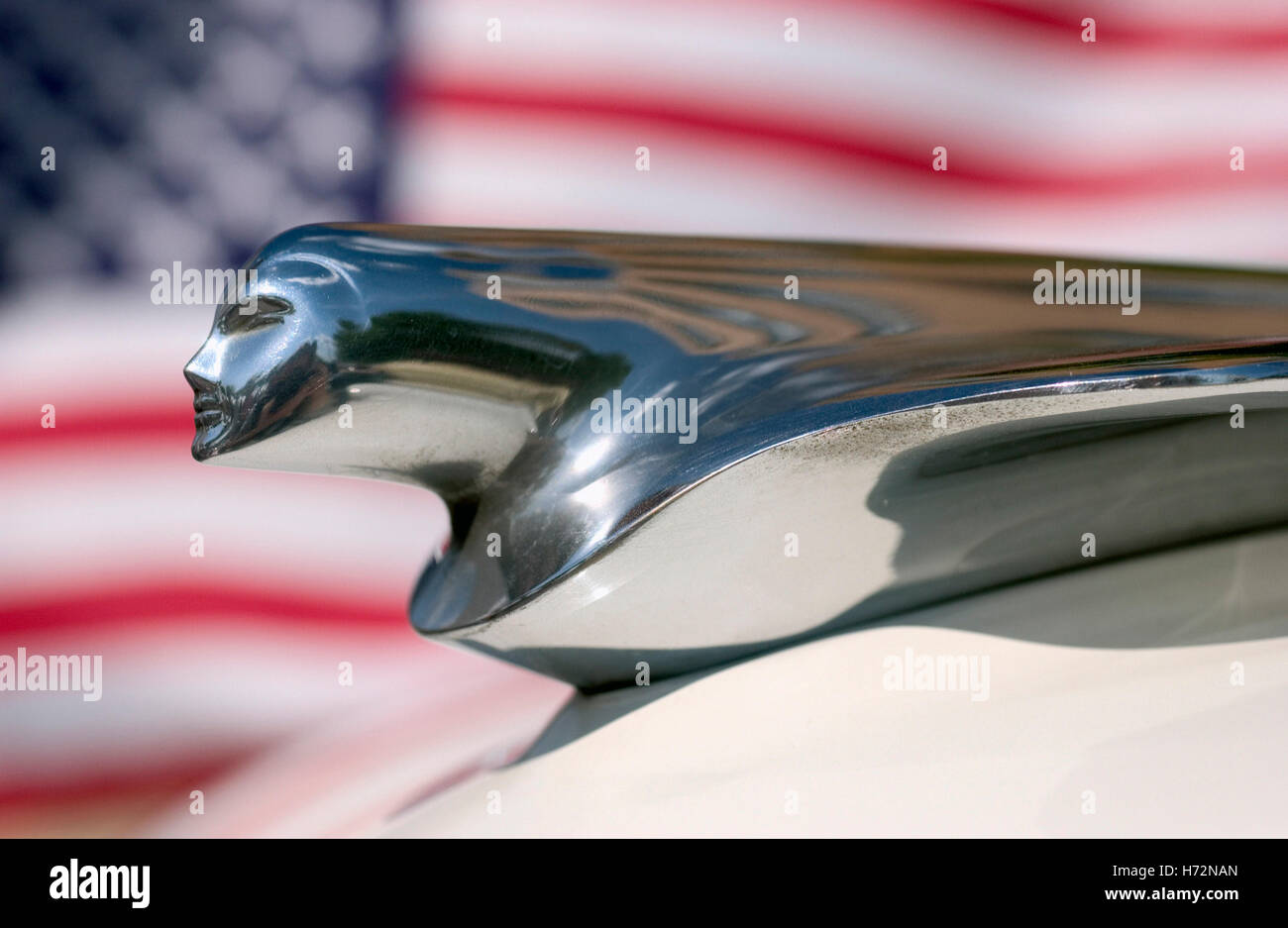 Flying lady hood ornament hi-res stock photography and images - Alamy