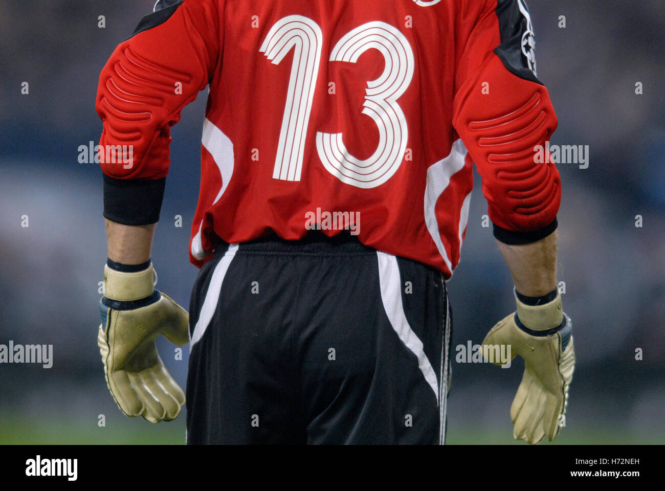 goalkeeper jersey number