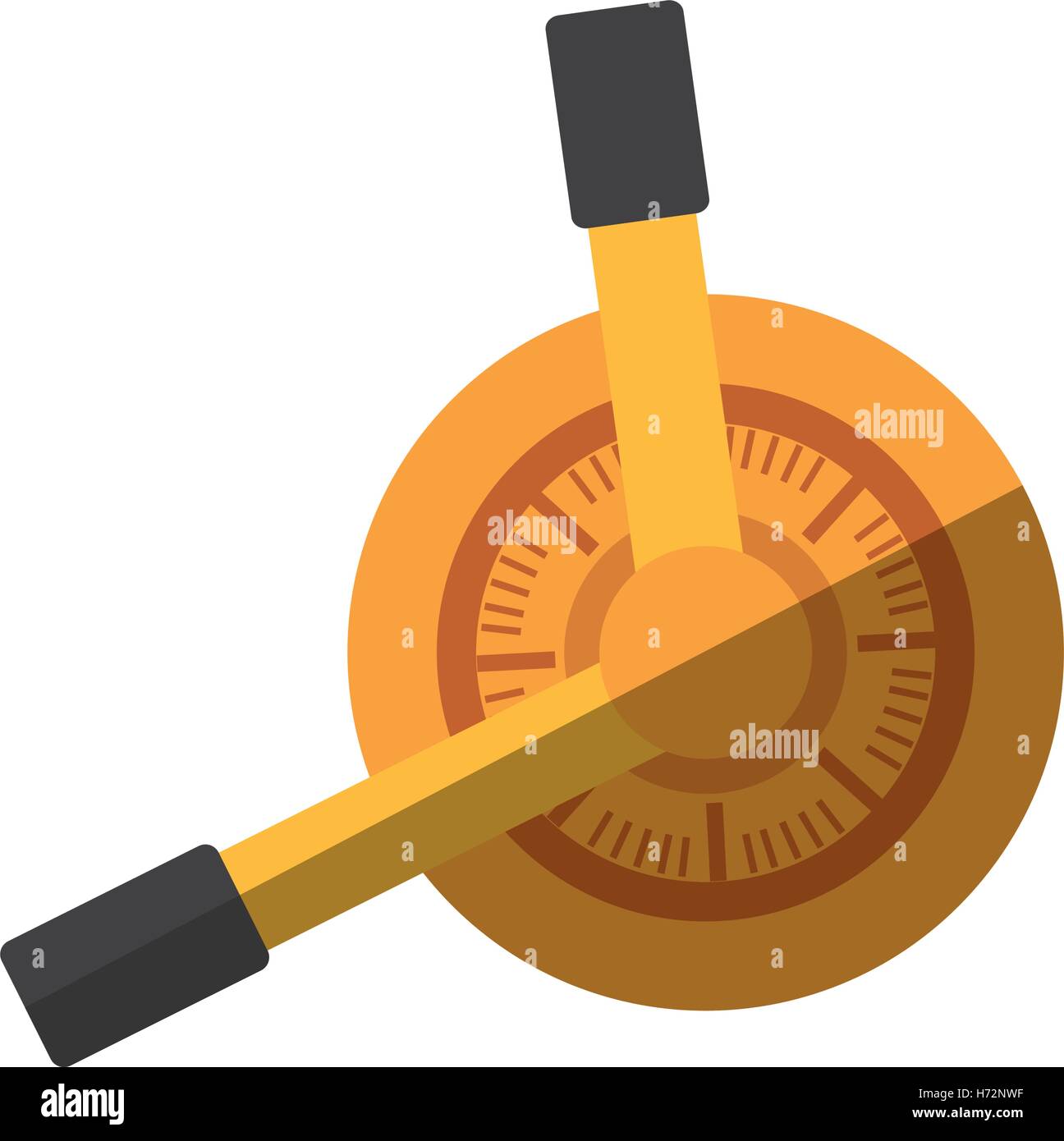 handle safe box isolated icon vector illustration design Stock Vector ...