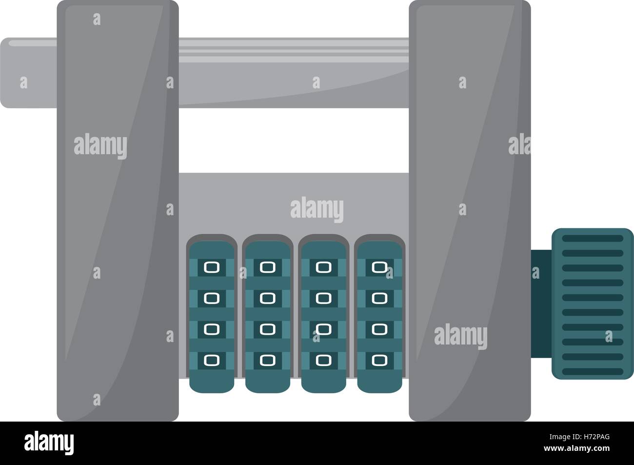 security padlock isolated icon vector illustration design Stock Vector ...