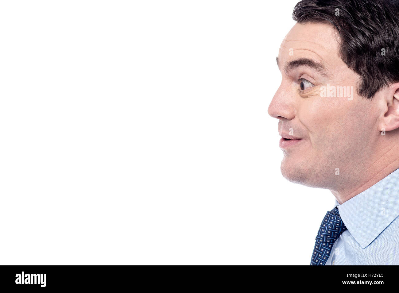 laugh laughs laughing twit giggle smile smiling laughter laughingly smilingly smiles isolated male masculine european caucasian Stock Photo