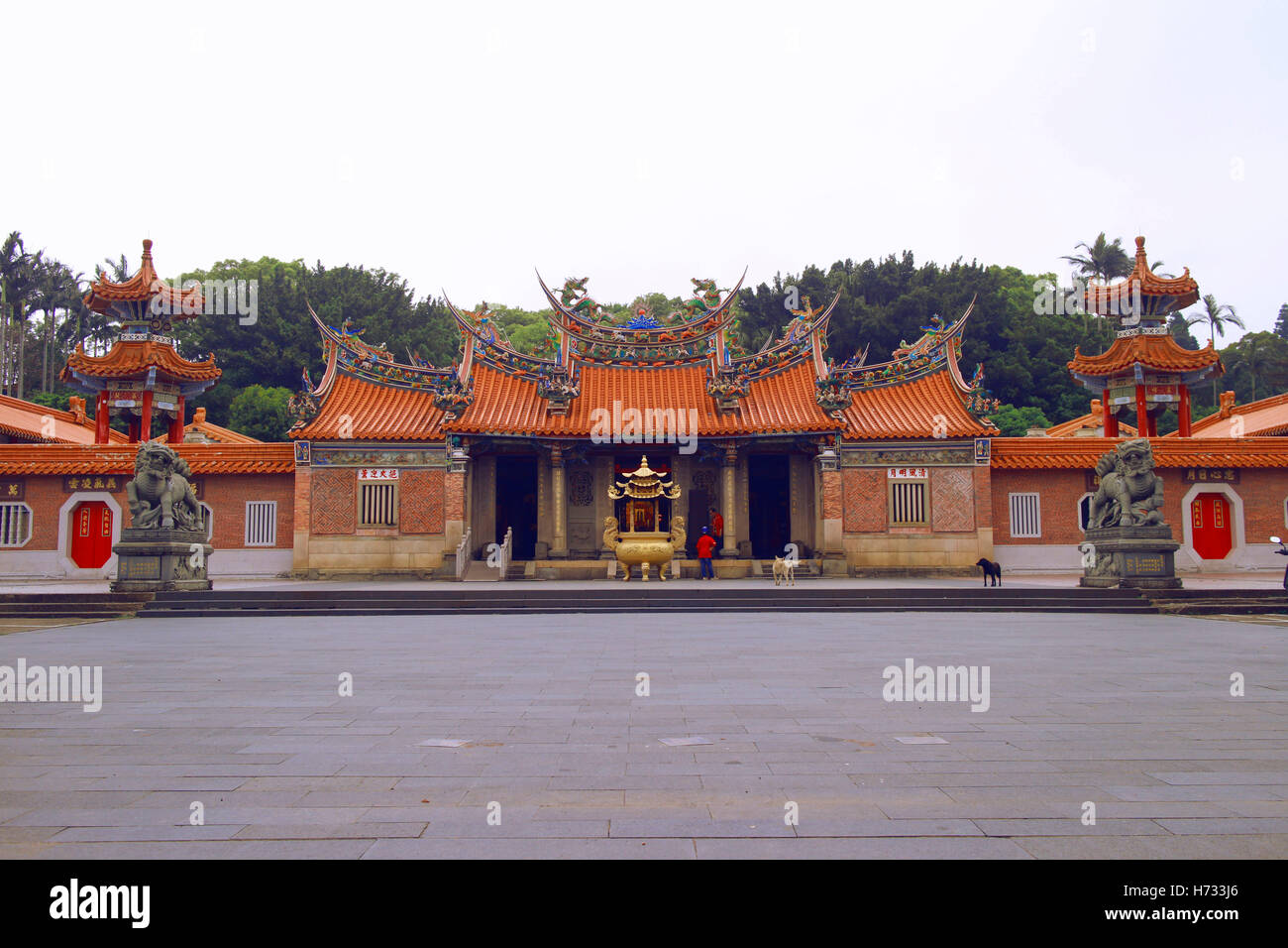 Buddhist Temple in Xinzhu (Taiwan Stock Photo Alamy