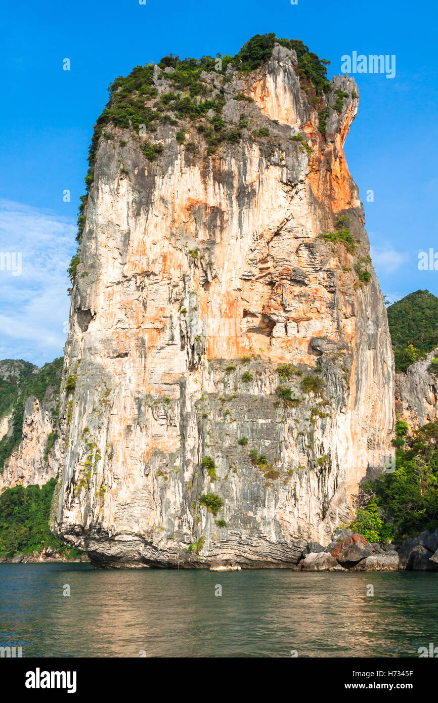 rocks of ao nang,krabi province,thailand Stock Photo