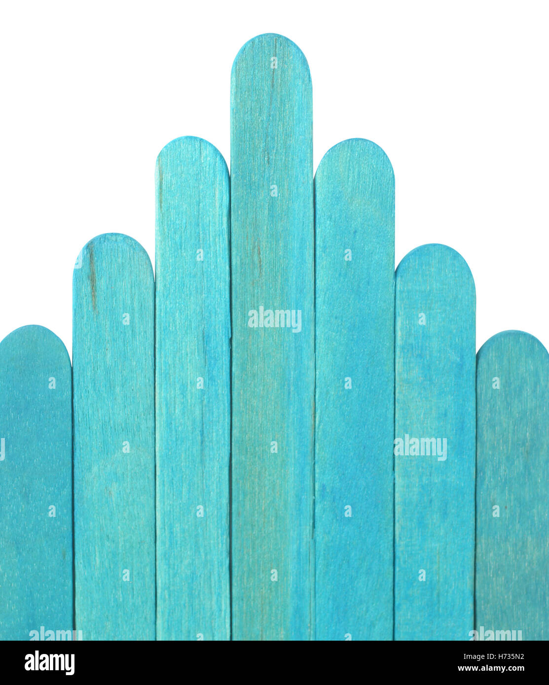 wooden fence isolated on white background Stock Photo - Alamy