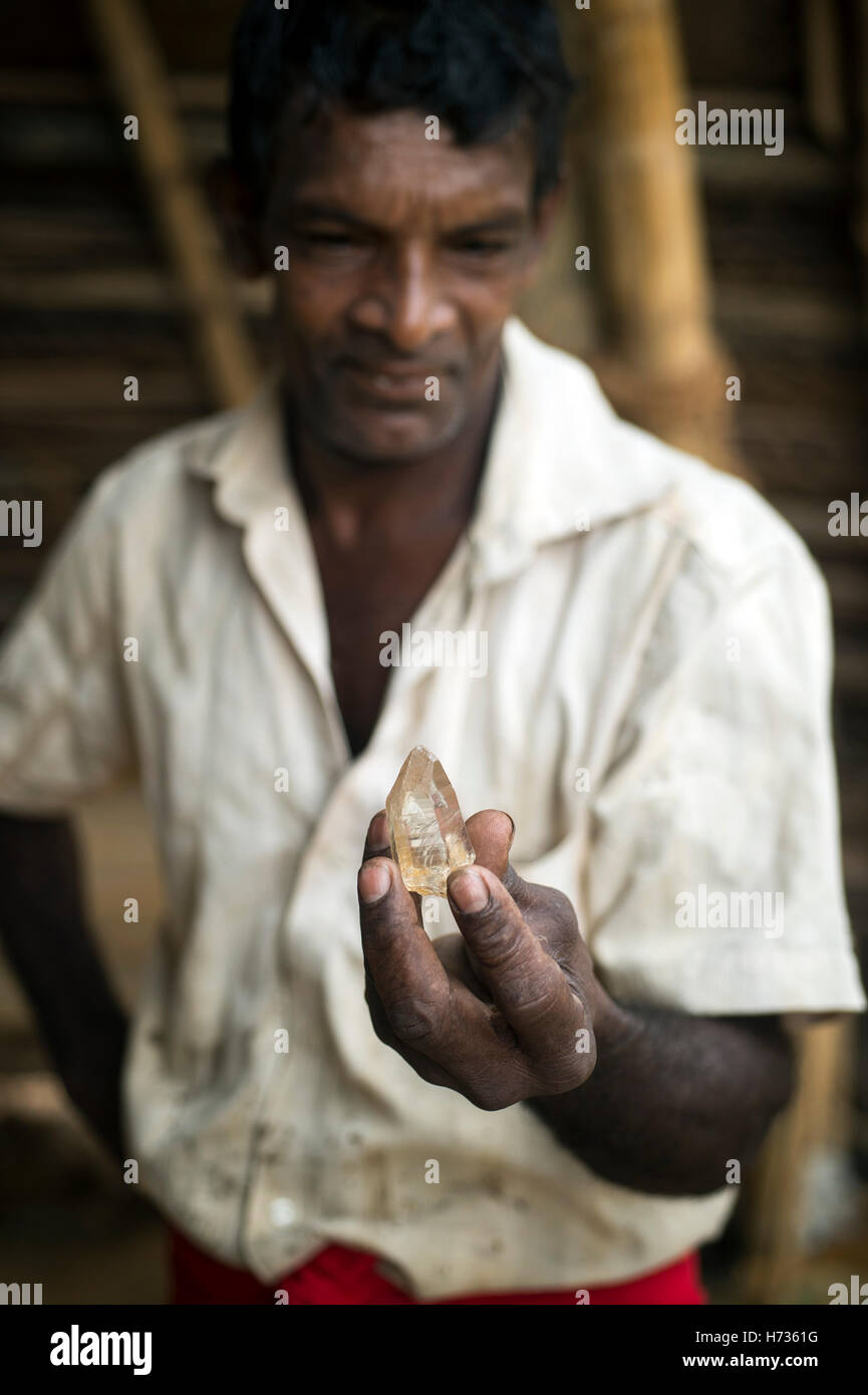 Gem Mining, Sri Lanka Stock Photo Alamy