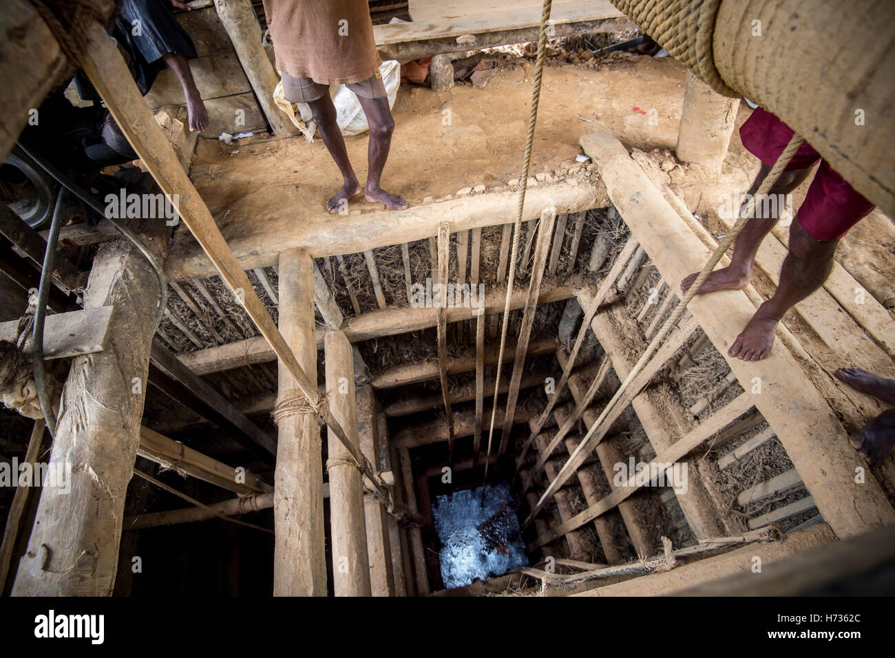 Gem Mining, Sri Lanka Stock Photo Alamy