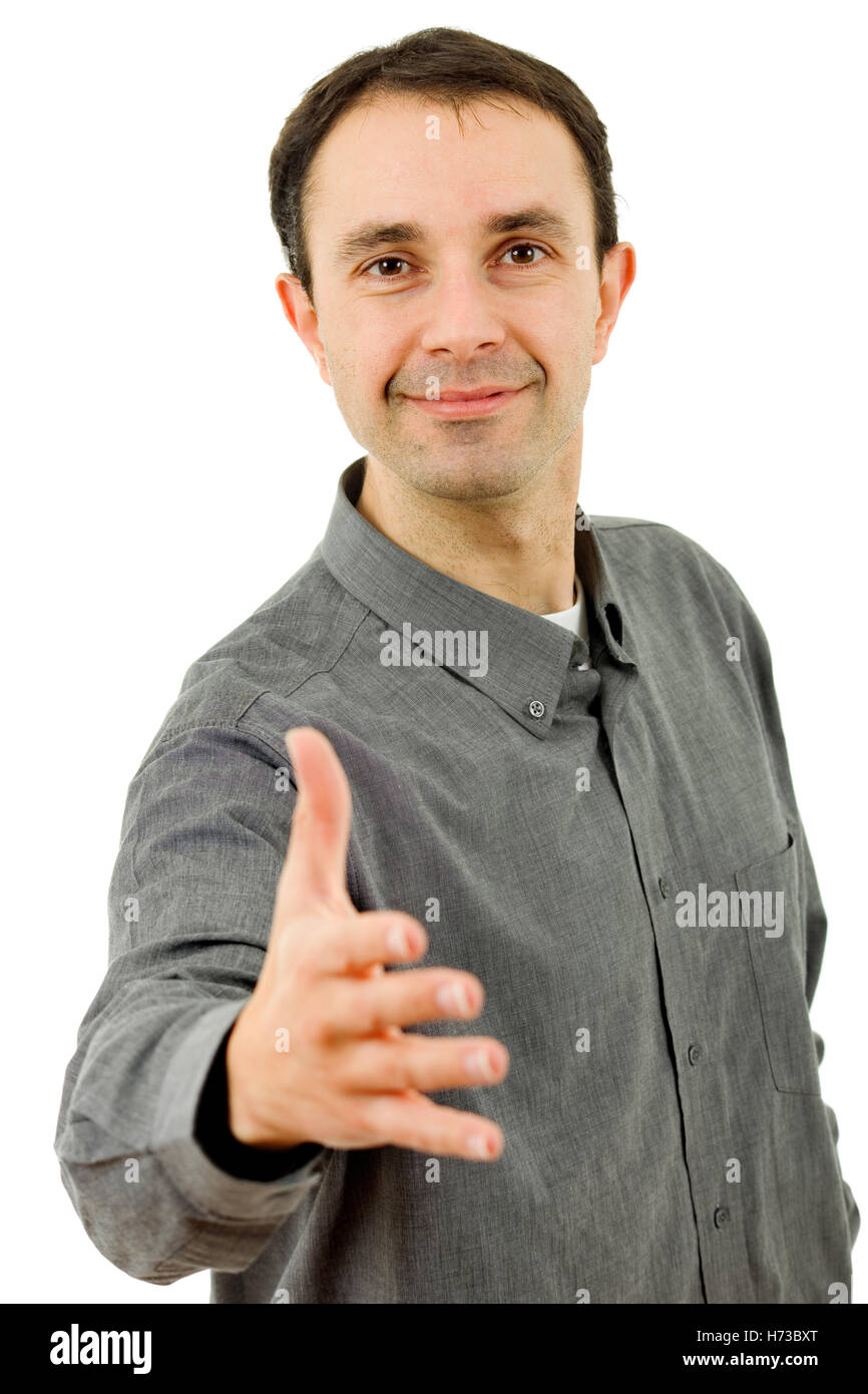 Young shakehand hires stock photography and images Alamy