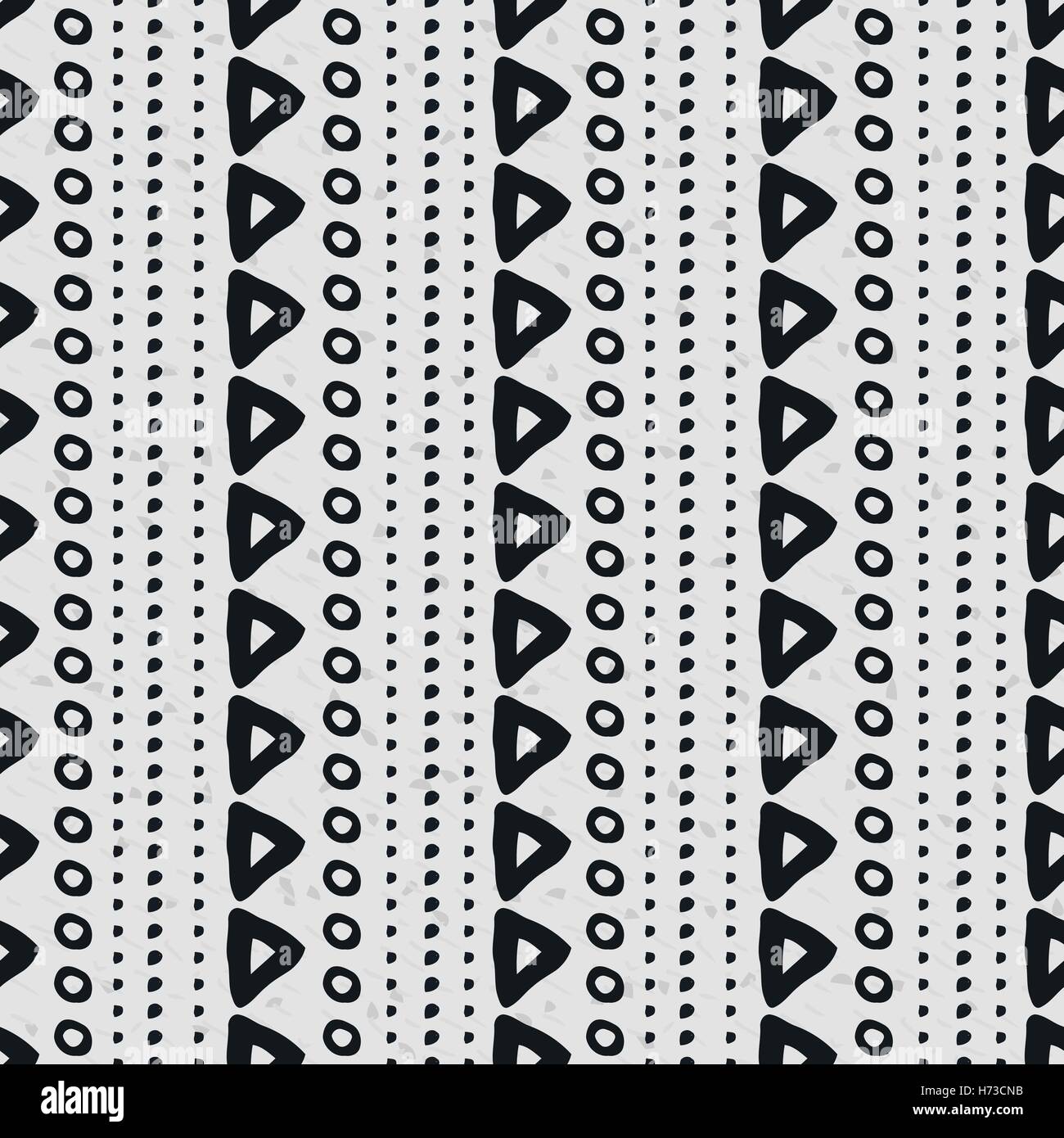 Hand-drawn geometric seamless pattern Stock Vector Image & Art - Alamy