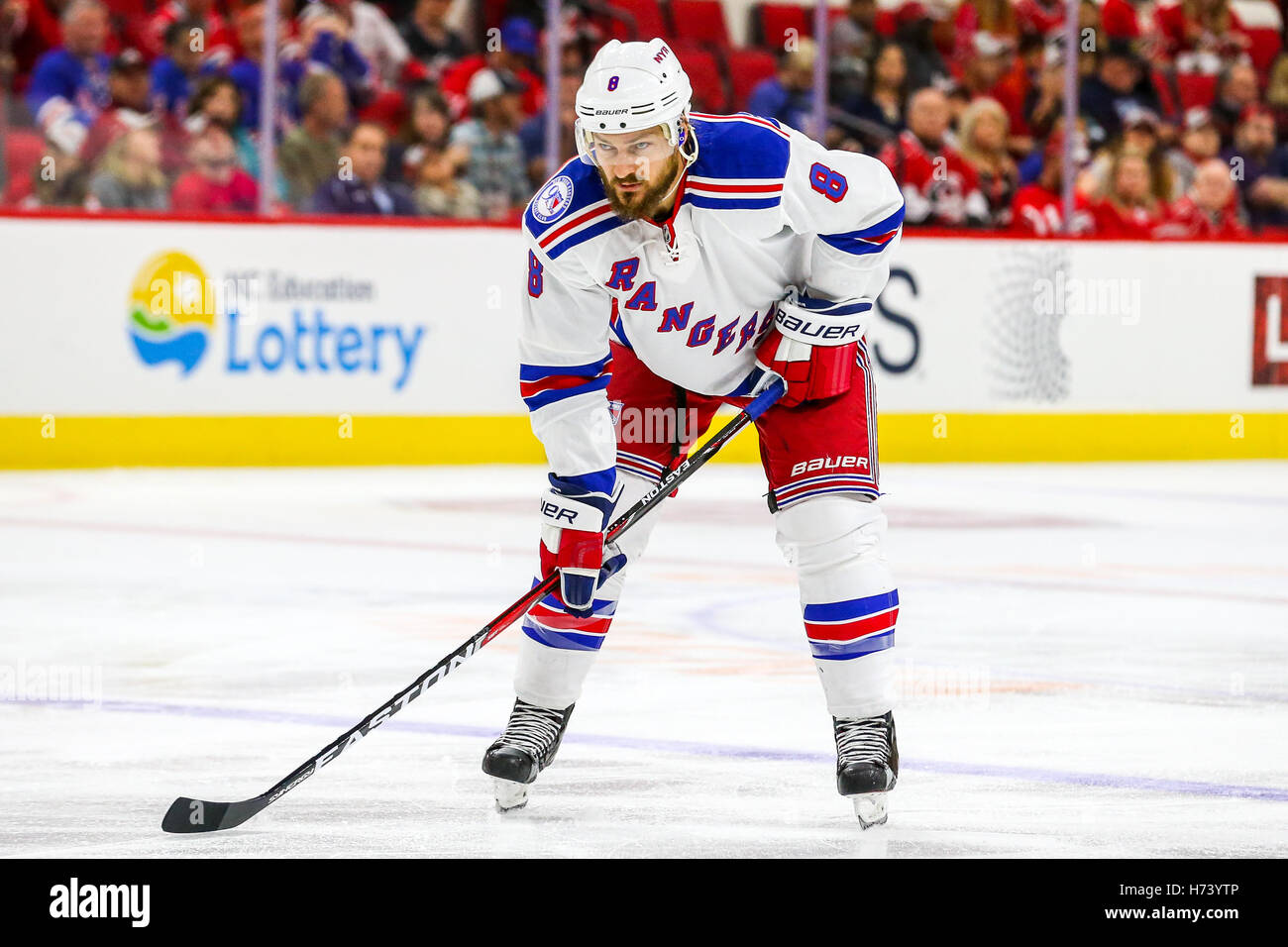 Raleigh, North Carolina, USA. 29th Oct, 2016. New York Rangers ...