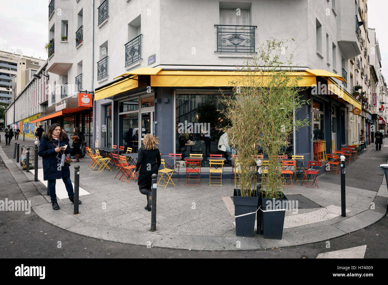 Paris, France. 19th Oct, 2016. The restaurant 'le petit Cambodge', photographed in Paris, France, 19 October 2016. Photo: Leo Novel/dpa/Alamy Live News Stock Photo