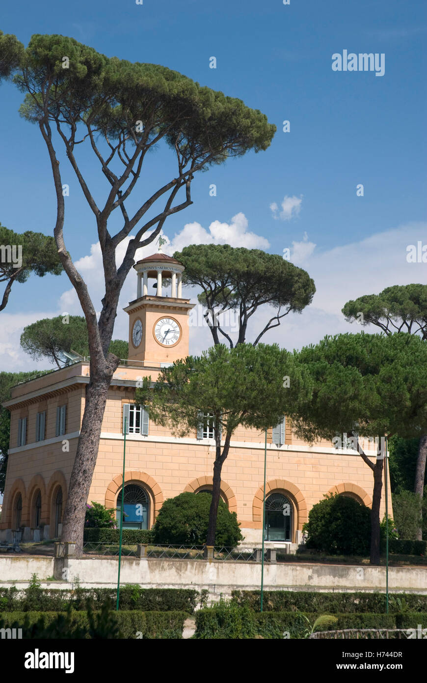 Piazza di Siena in the park of Villa Borghese, Rome, Italy, Europe Stock Photo