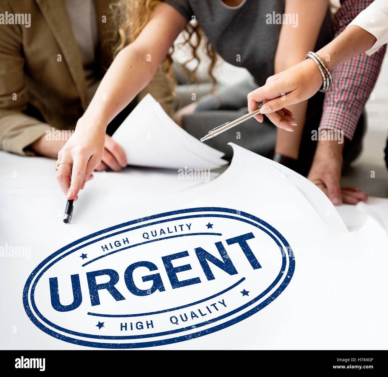 Urgent Important Priority Stamp Word Concept Stock Photo - Alamy