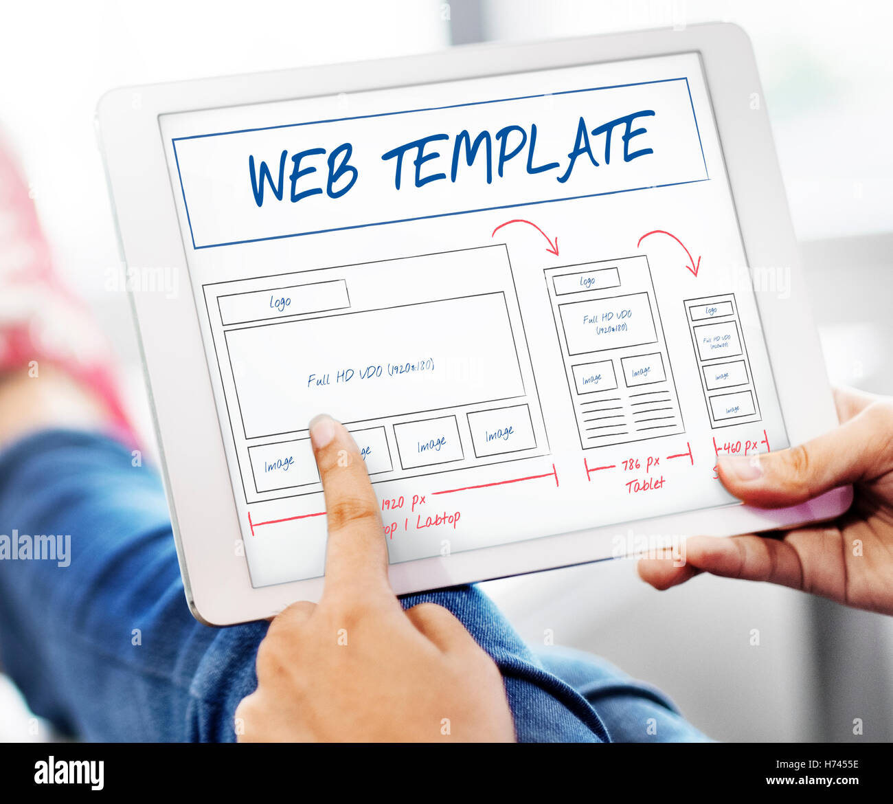 Web Layout Content Coding Template Data Design Concept Stock Photo - Alamy