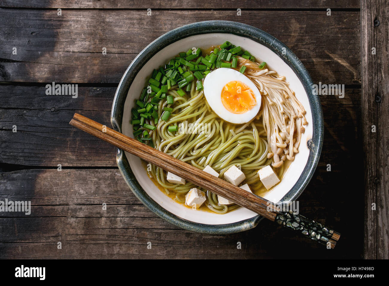 Asian noodle soup Stock Photo - Alamy