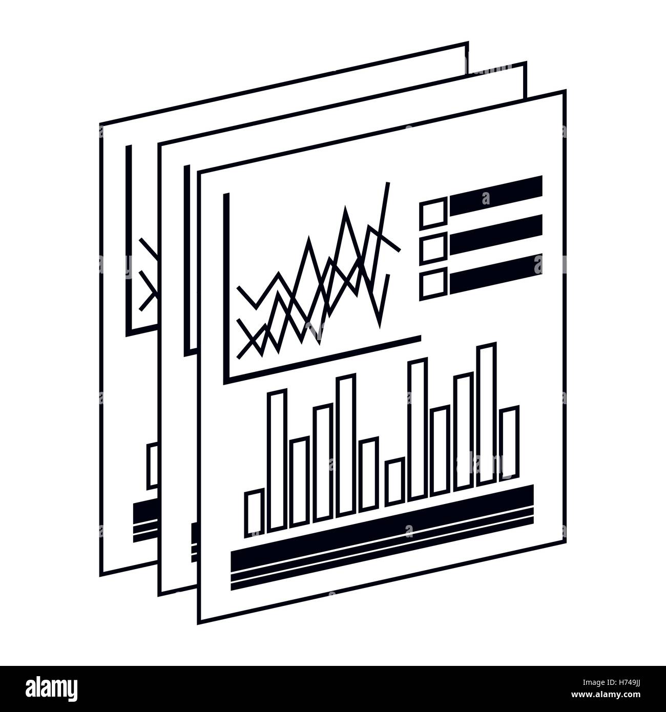 Isolated infographic document design Stock Vector Image & Art - Alamy