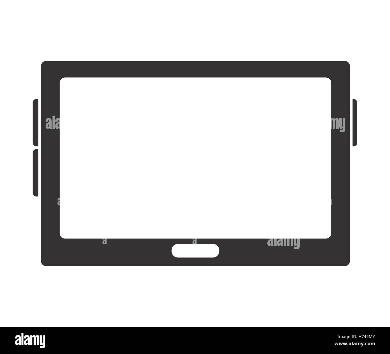 Isolated tablet device design Stock Vector Image & Art Alamy