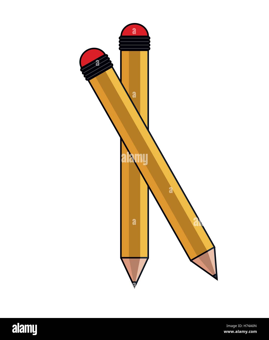 Isolated pencil tool design Stock Vector Image & Art - Alamy