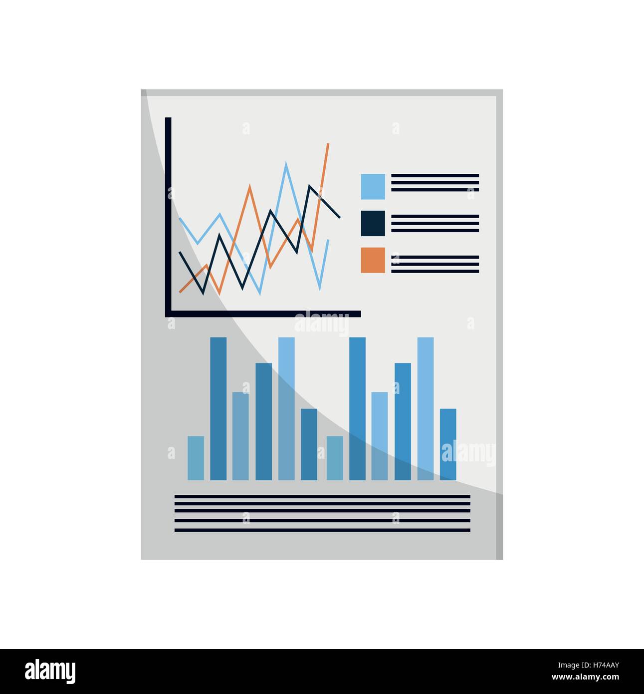 Isolated infographic document design Stock Vector Image & Art - Alamy