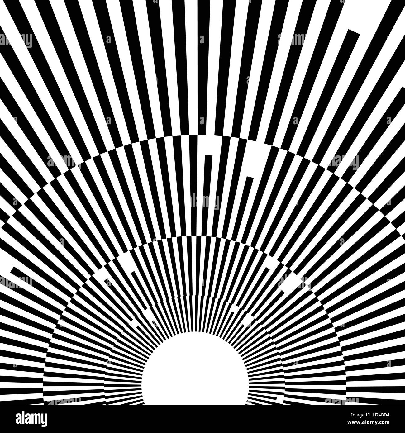 Solar beams black and white Stock Vector Images - Alamy