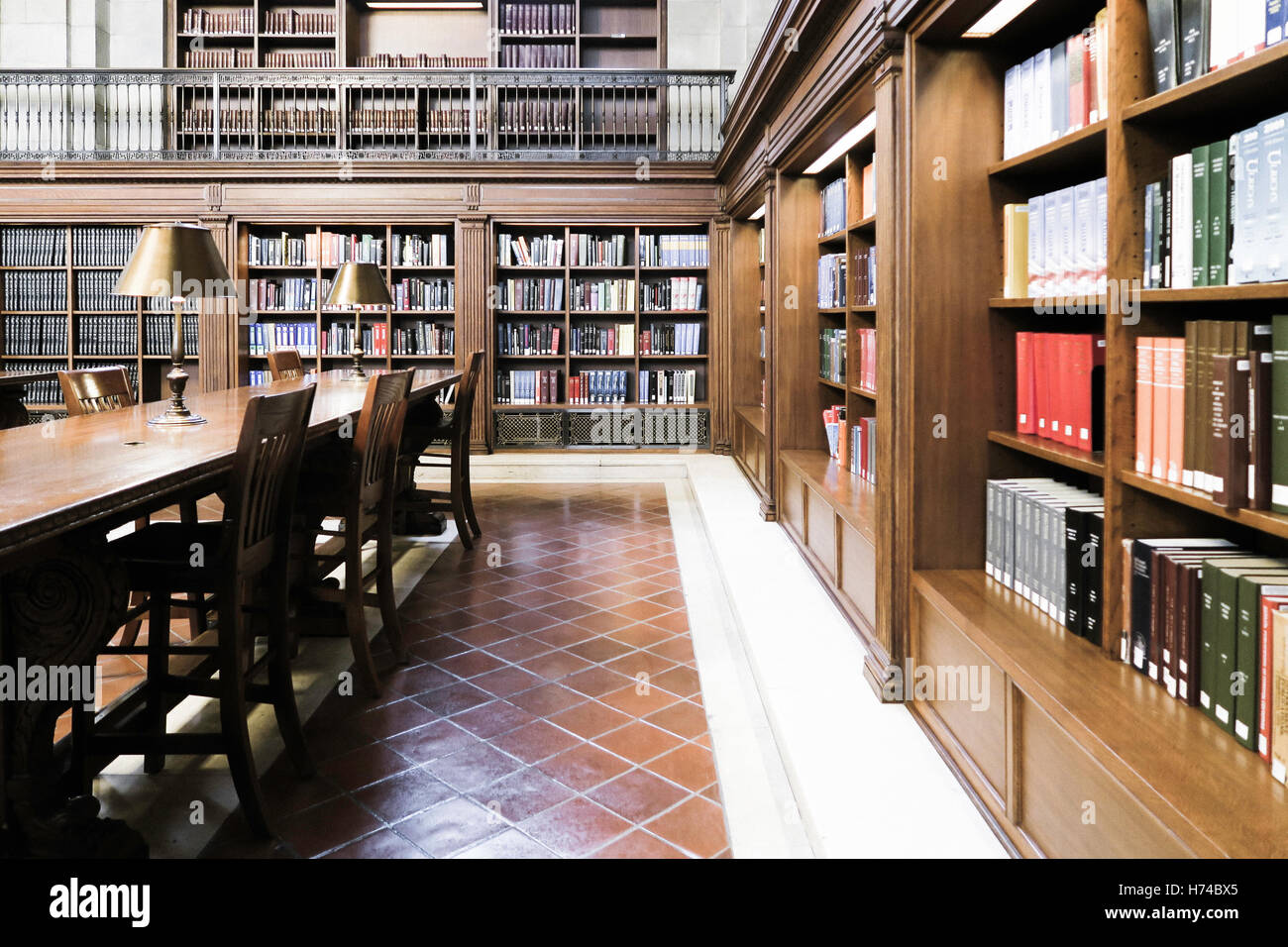 Bill Blass Public Catalog Room, New York Public Library, NYC Stock