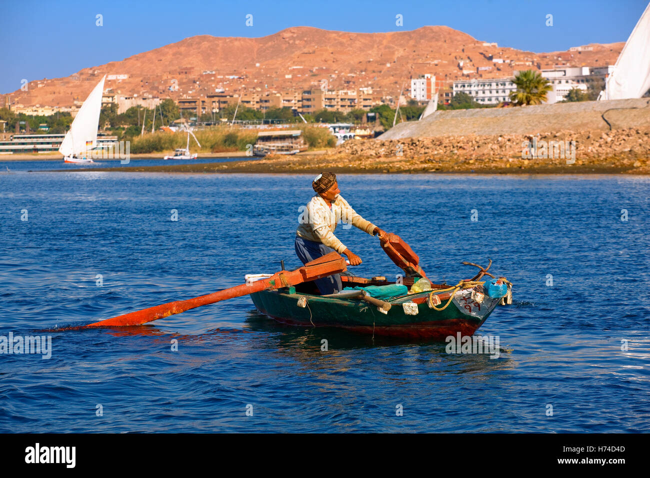 Egyptian fisherman hi-res stock photography and images - Alamy