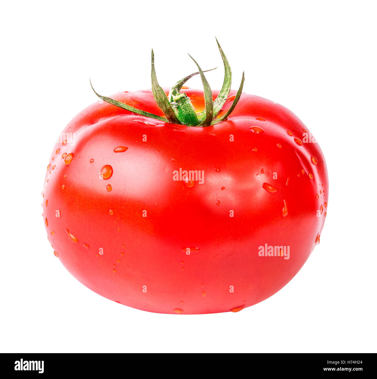 tomato isolated on white background Stock Photo - Alamy