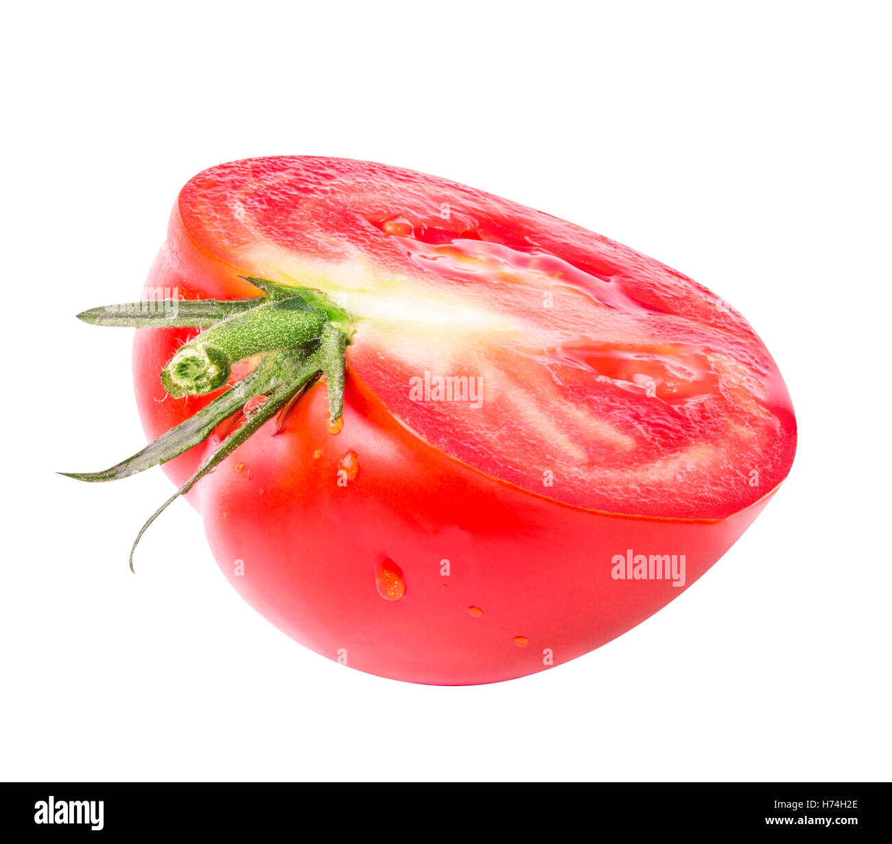 tomato isolated on white background Stock Photo - Alamy