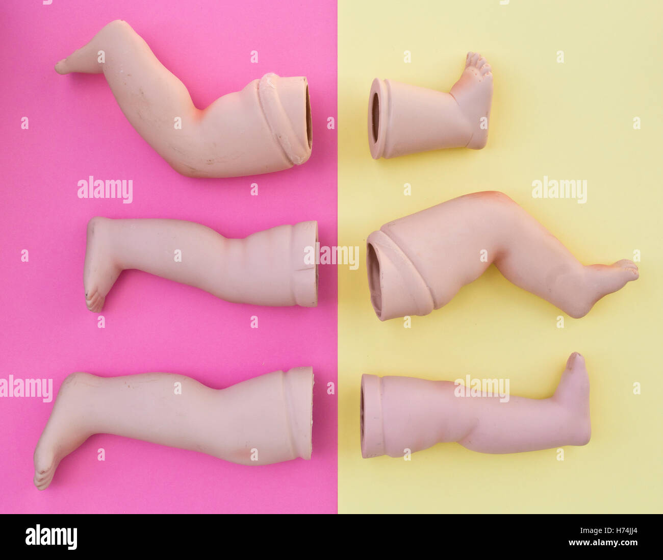 Broken doll body parts hi-res stock photography and images - Page 2 - Alamy