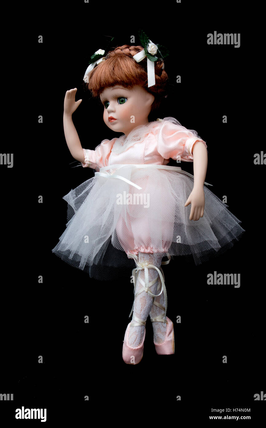 black ballerina doll