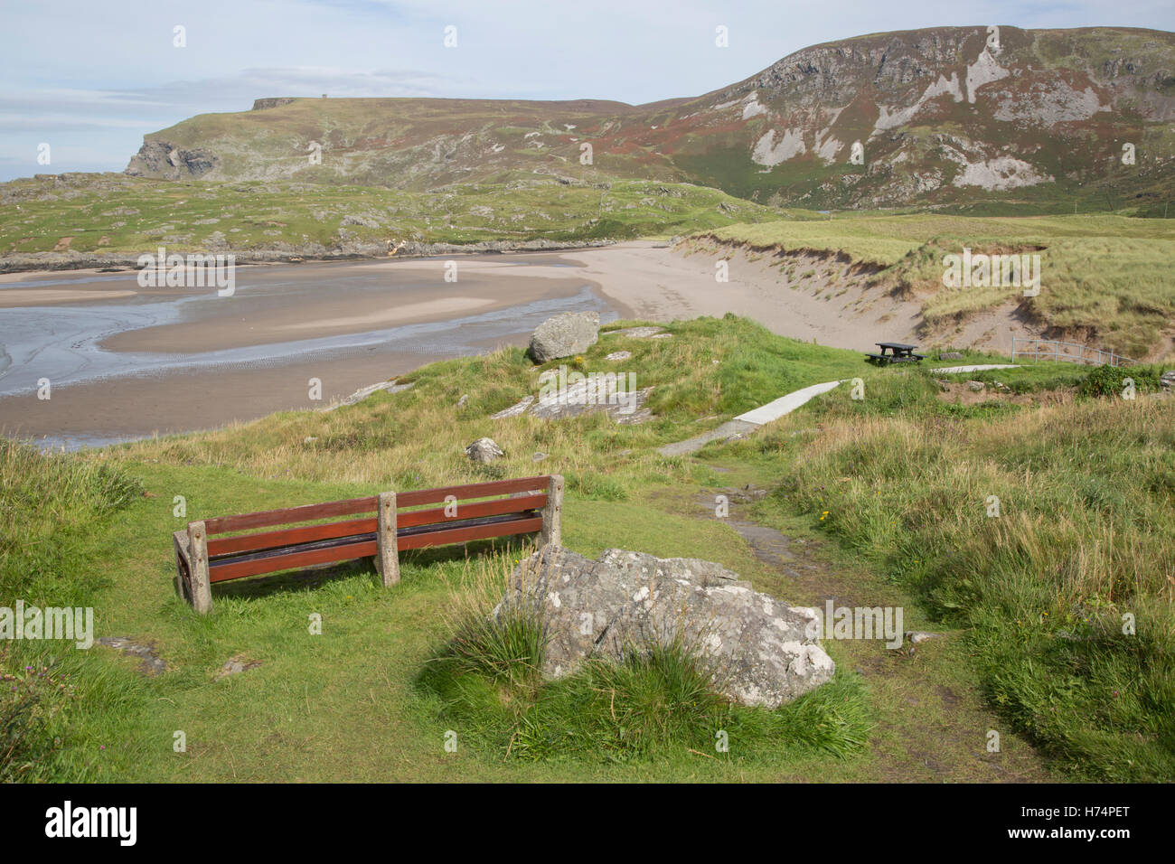 Glencolumbkille Beach; Donegal; Ireland Stock Photo Alamy