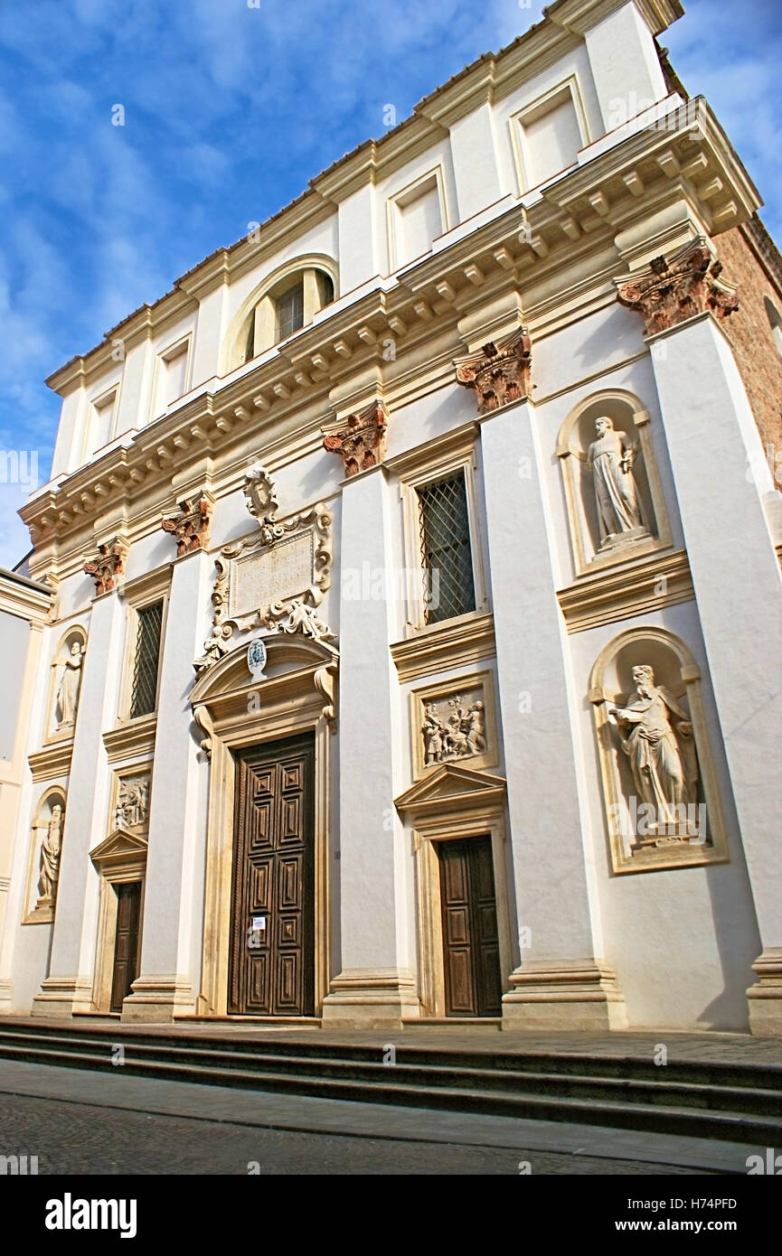The Renaissance Facade Of The Church Of San Gaetano Church Of Saints Simon And Jude Located On Via Altinate Stock Photo Alamy