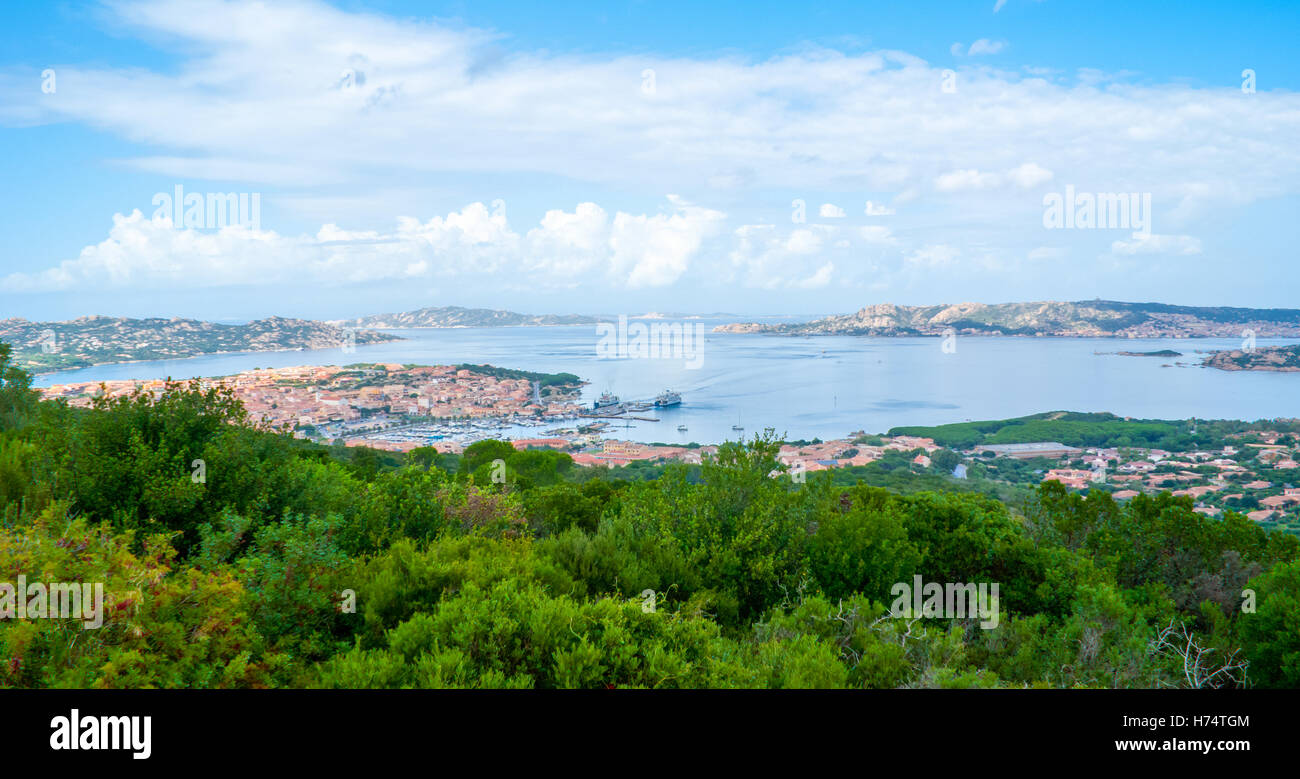 the maddalena archipelago is a group of islands in the straits of