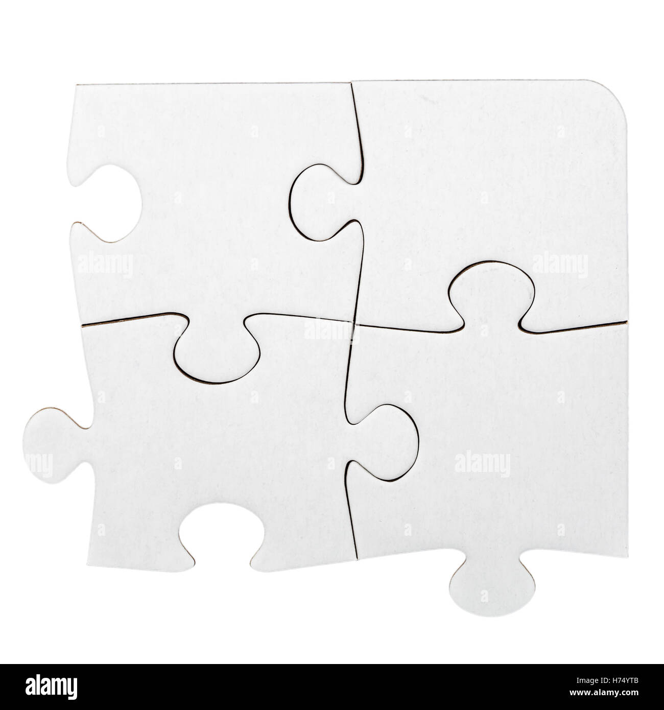 Four pieces of cardboard Cut Out Stock Images & Pictures Alamy