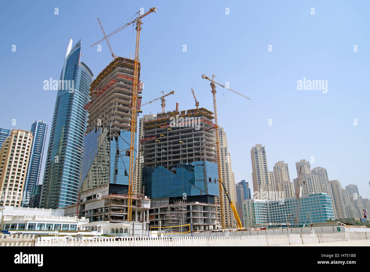 Dubai buiding Stock Photo
