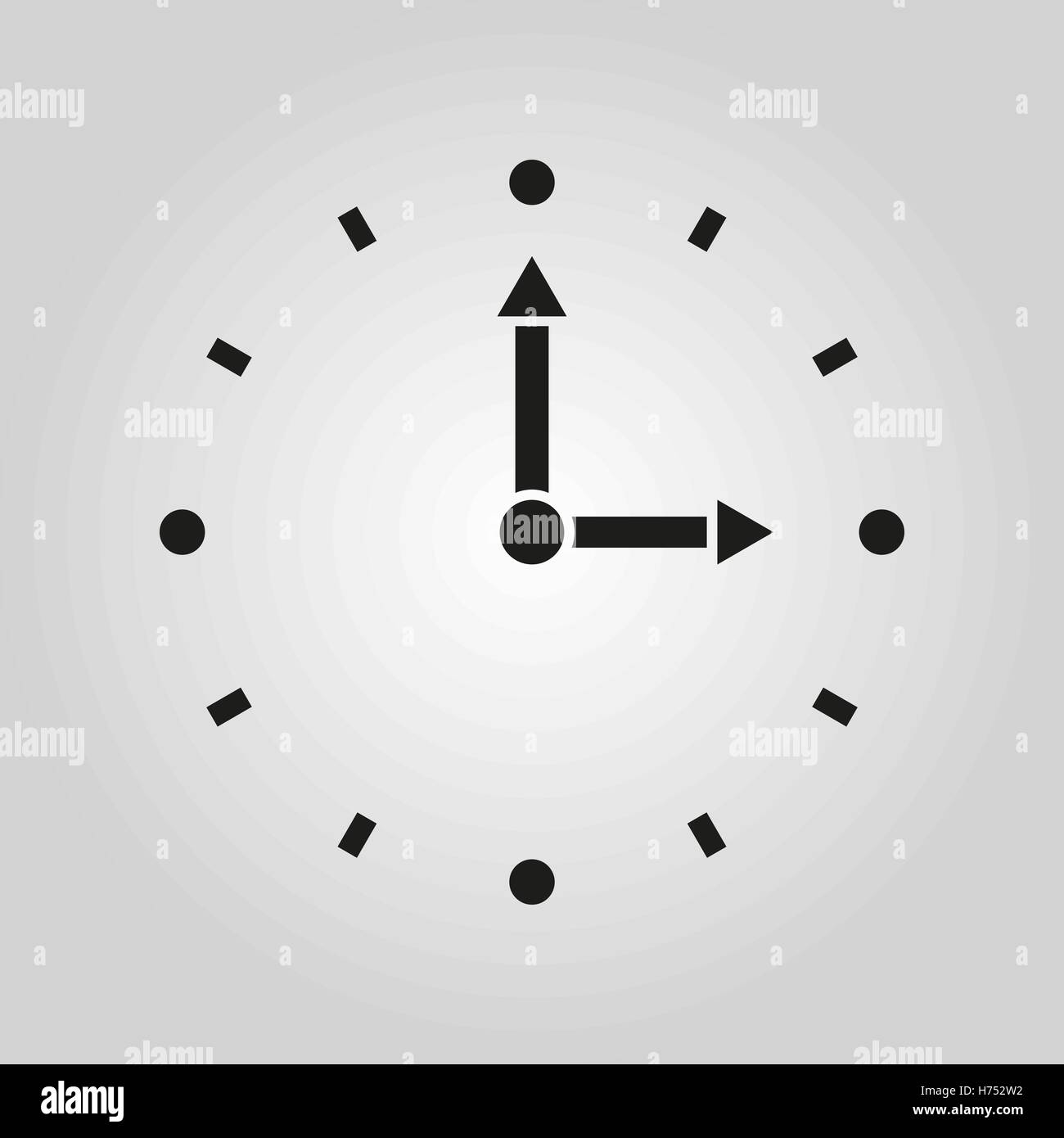Time icon. Time and watch, timer symbol. UI. Web. Logo. Sign. Flat ...