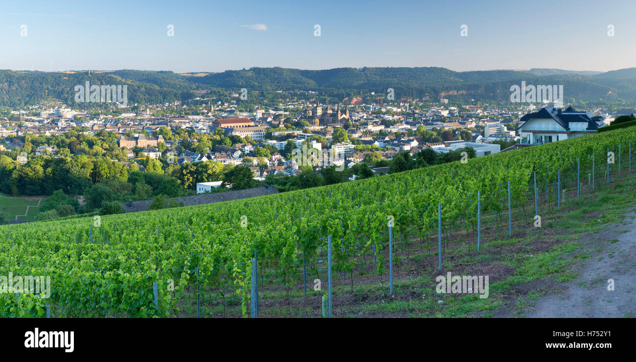 View of Trier, Rhineland-Palatinate, Germany Stock Photo