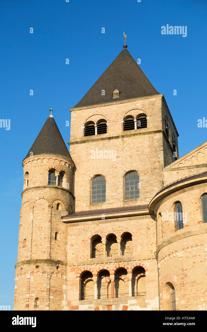St Peter’s Cathedral (UNESCO World Heritage Site), Trier, Rhineland-Palatinate, Germany Stock Photo