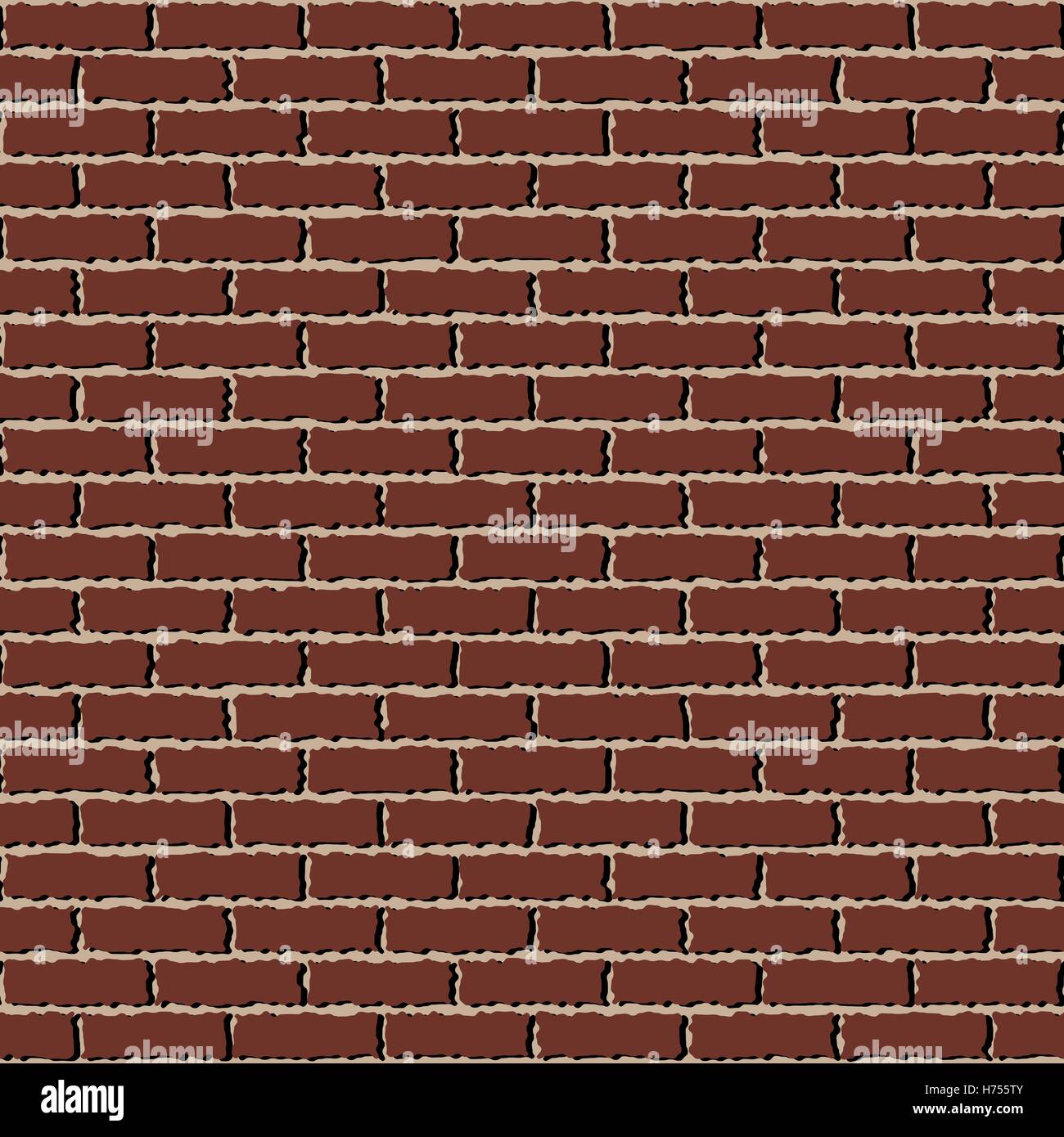 brown brick wall Stock Vector Image & Art - Alamy