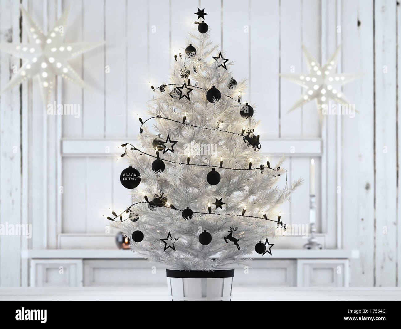 Banner with christmastree hi-res stock photography and images - Alamy