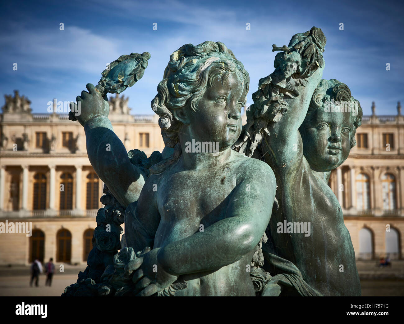 Sculpture palace de Versailles, France Stock Photo Alamy