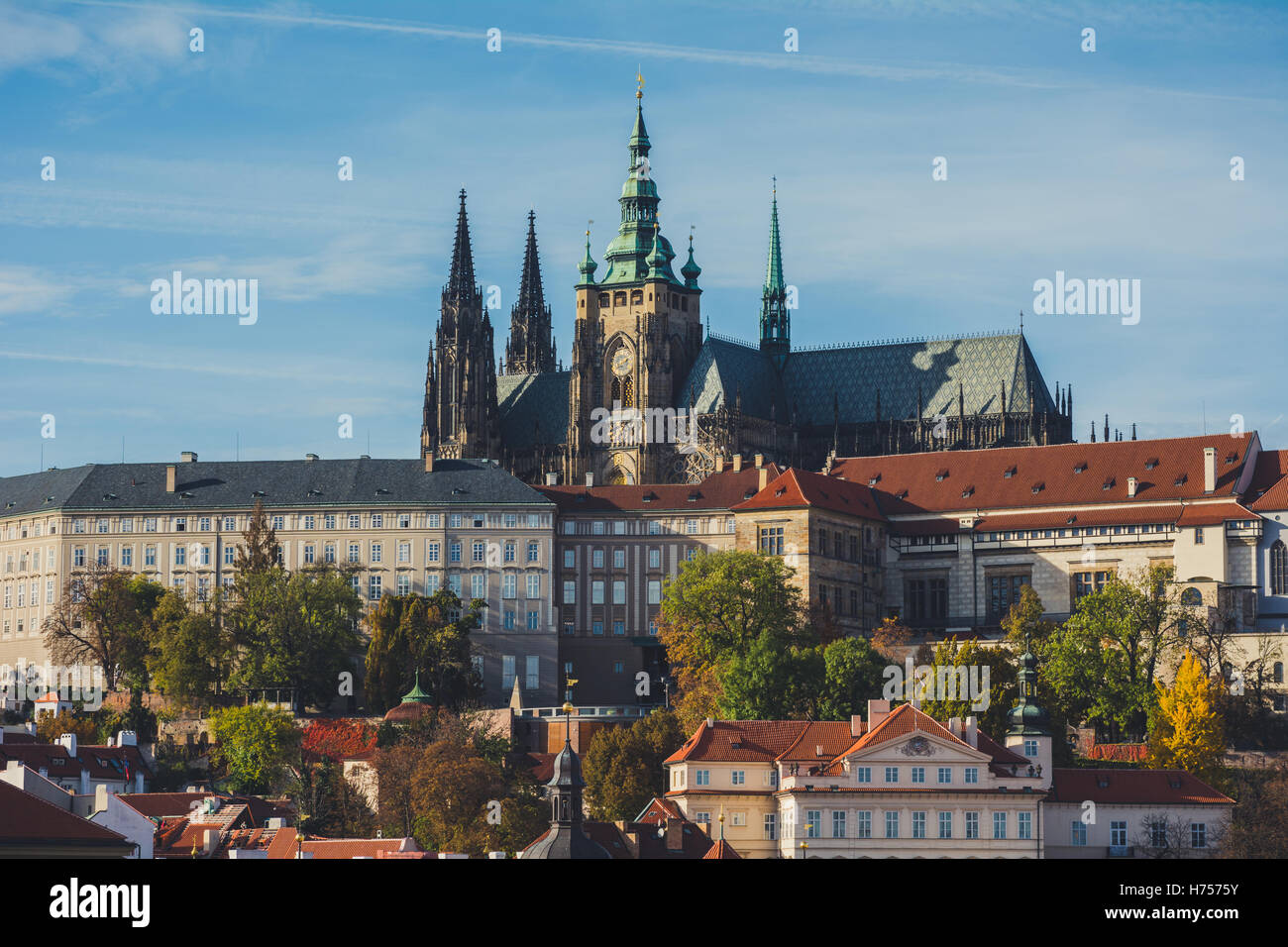 Prague Castle Stock Photo