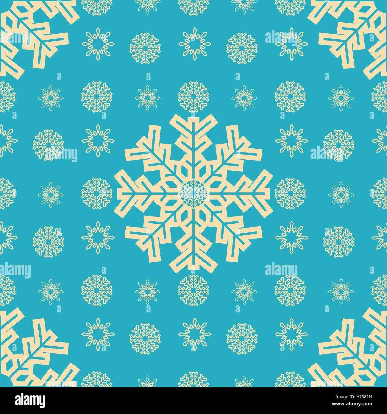 Christmas snowflakes seamless background Stock Vector Image & Art - Alamy